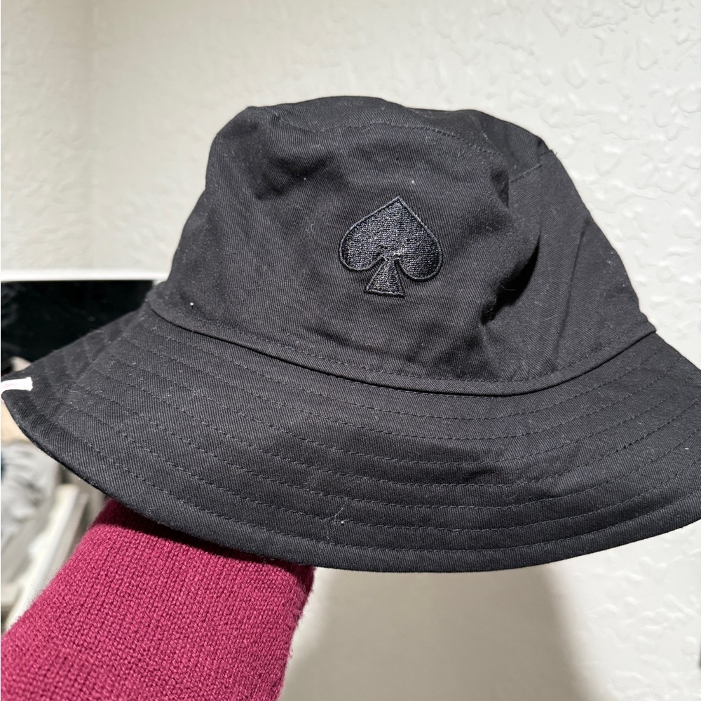 Kate Spade Black Bucket Hat